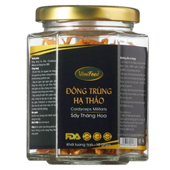 Đông Trùng Hạ Thảo Sấy Thăng Hoa Vimifood Nhãn Đen 10g