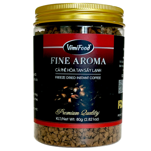 Cà phê sấy lạnh cao cấp Vimifood 80Gr