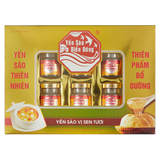 Yến Chưng Sẵn Vị Sen Tươi Yến Sào Biển Đông East Sea Nest Hộp 6 Hũ
