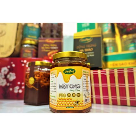 Mật Ong Tự Nhiên Cao Cấp Vimifood 360g