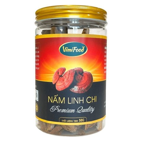 Nấm Linh Chi Thái Lát Dạng Hủ Cao Cấp 50G