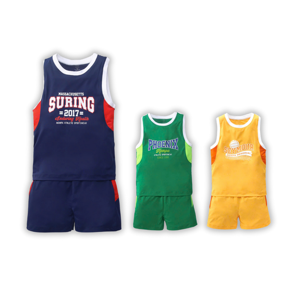 Bộ sát nách thể thao bé trai size 1-5y