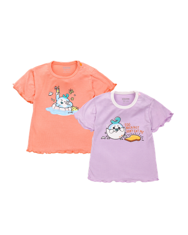 Set 02 áo cài vai cộc bamboo