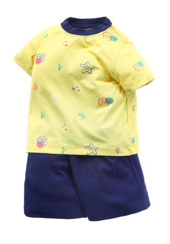 Bộ cộc tay cho bé trai và gái - Petit 107 | size từ 6m-48m