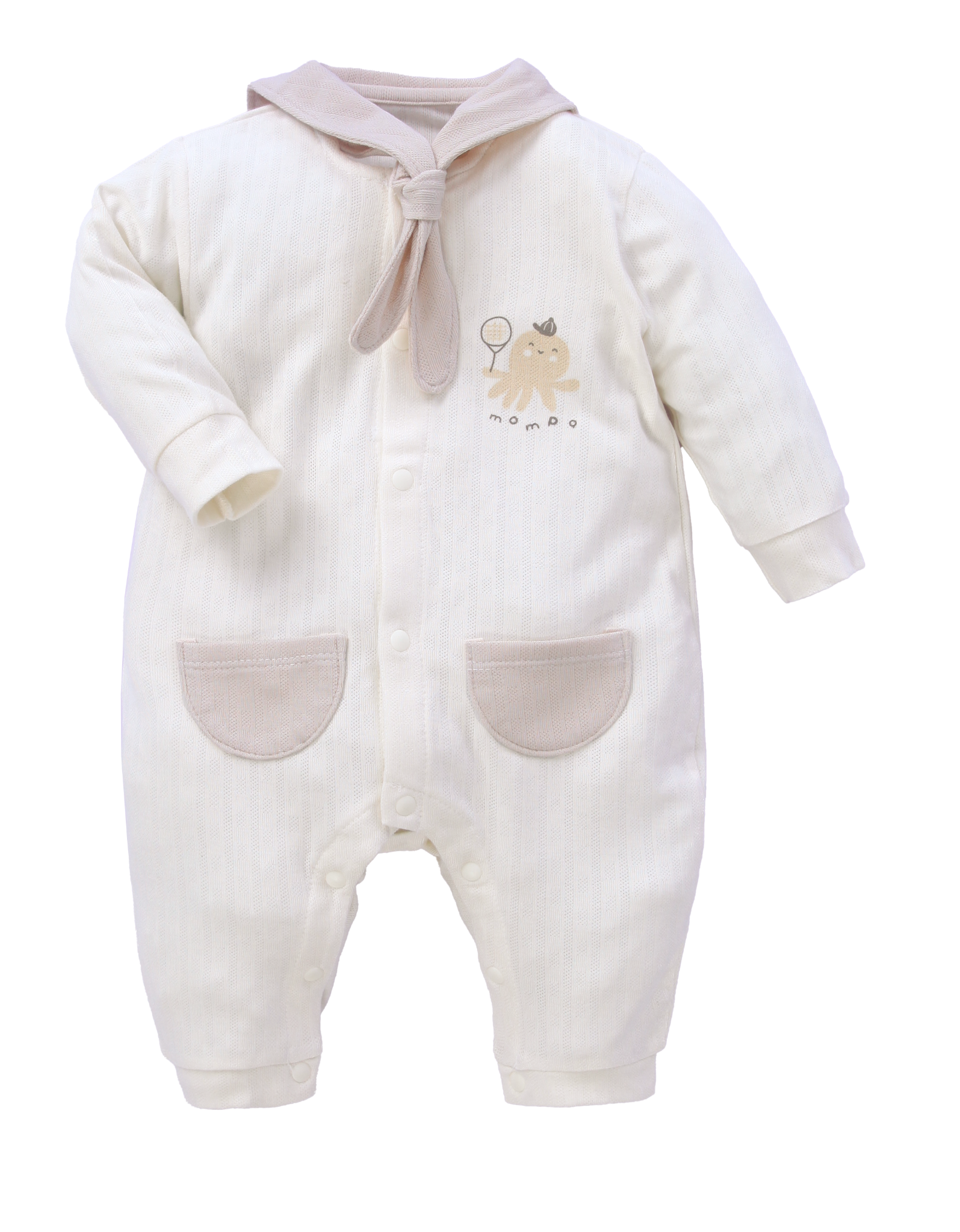 Bộ body dài tay bamboo - Bamboo MP 166 | size từ 0-9m