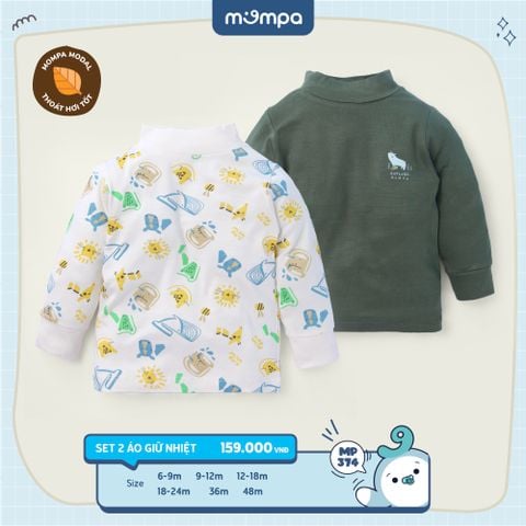 Set 2 áo giữ nhiệt
