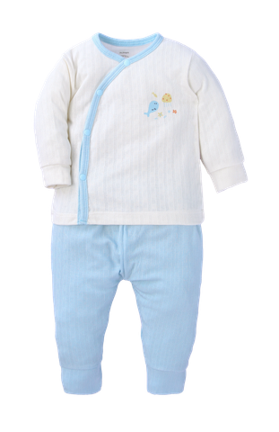 Bộ dài tay sơ sinh - Bamboo MP 380 | size từ 0-9m