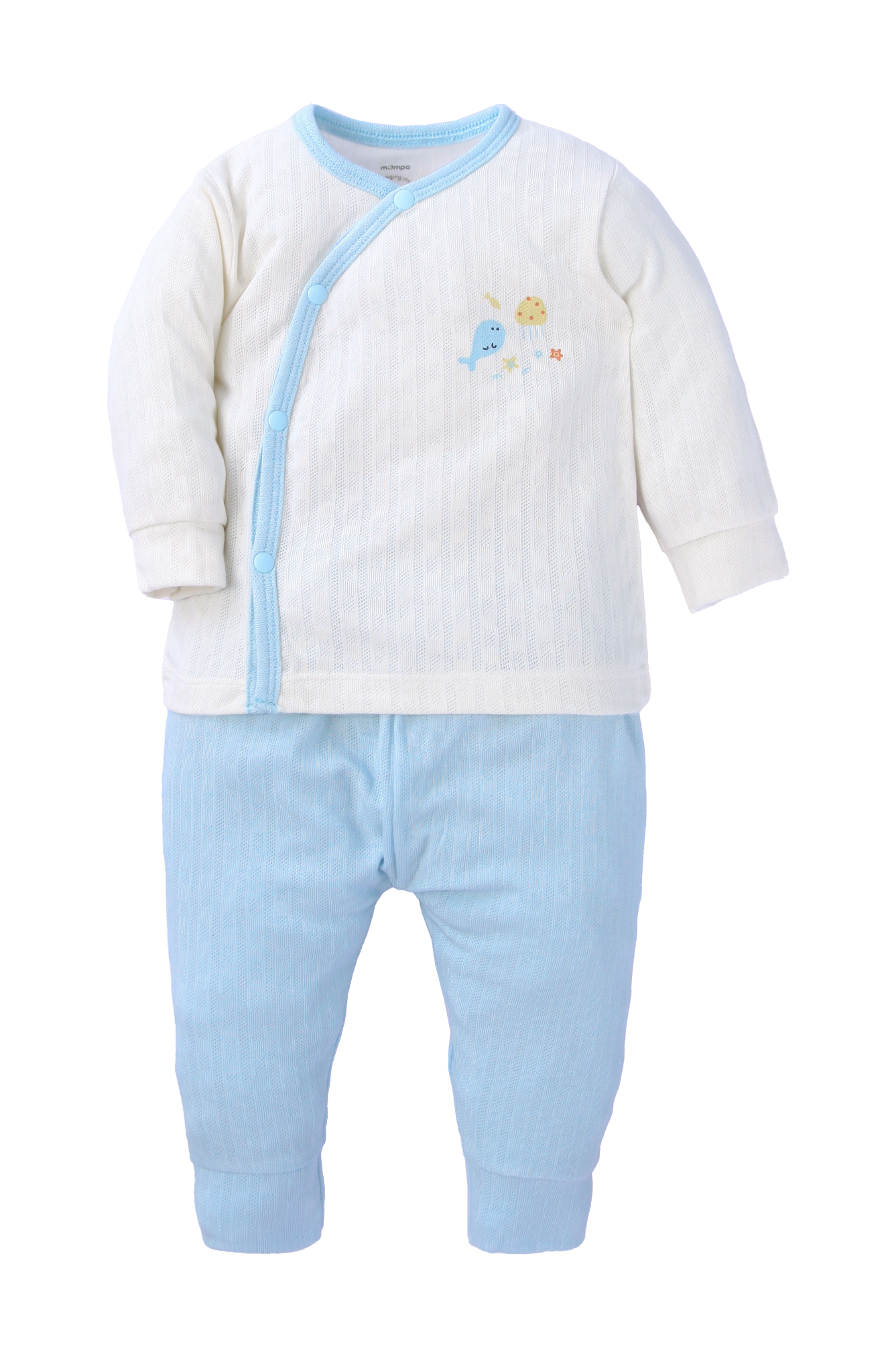Bộ dài tay sơ sinh - Bamboo MP 380 | size từ 0-9m