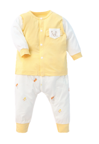 Bộ cài giữa dài tay bamboo size 0-9m