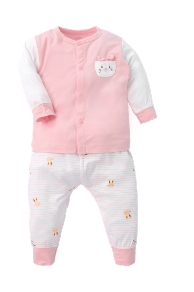 Bộ cài giữa dày tay bamboo size 0-9m