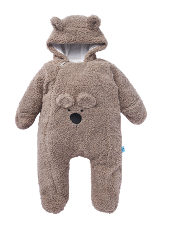 Bộ body lông cừu lót cotton - 460 | size 0-12M