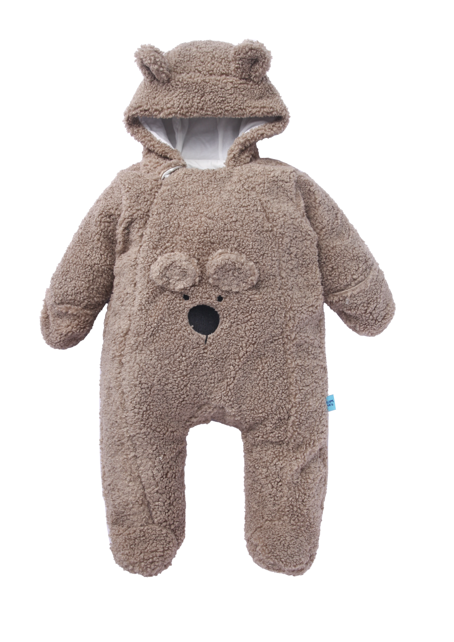 Bộ body lông cừu lót cotton - 460 | size 0-12M