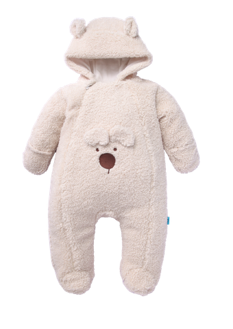 Bộ body lông cừu lót cotton - 460 | size 0-12M