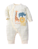 Set sơ sinh dài tay cài chéo Bamboo - MP 464 | 0-3M
