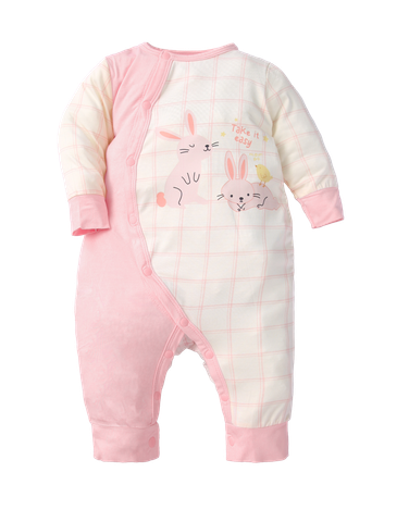 Set sơ sinh dài tay cài chéo Bamboo - MP465 | size 0-3M
