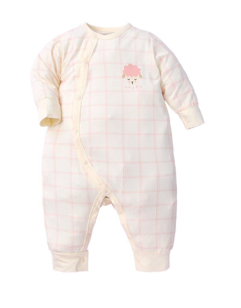 Set sơ sinh dài tay cài chéo Bamboo – ảnh 2