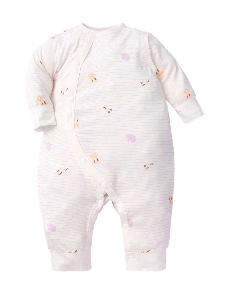 Set sơ sinh dài tay cài chéo Bamboo – ảnh 3