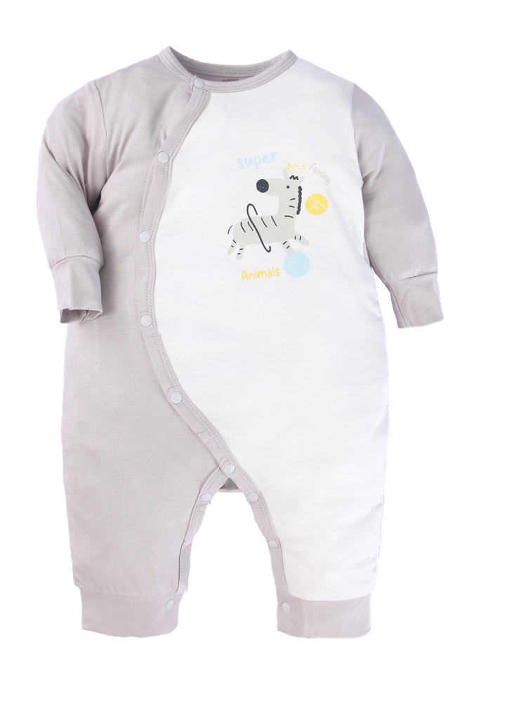 Bộ body dai cài chéo dài tay Bamboo – ảnh 1