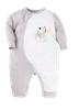 Bộ body dai cài chéo dài tay Bamboo - MP466 | size 0-9M