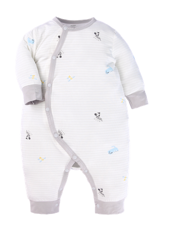 Bộ body dai cài chéo dài tay Bamboo - MP466 | size 0-9M