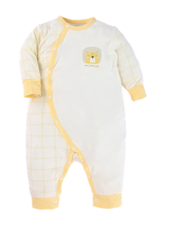 Bô body dài cài chéo Bamboo - MP467 | Size 0-9M
