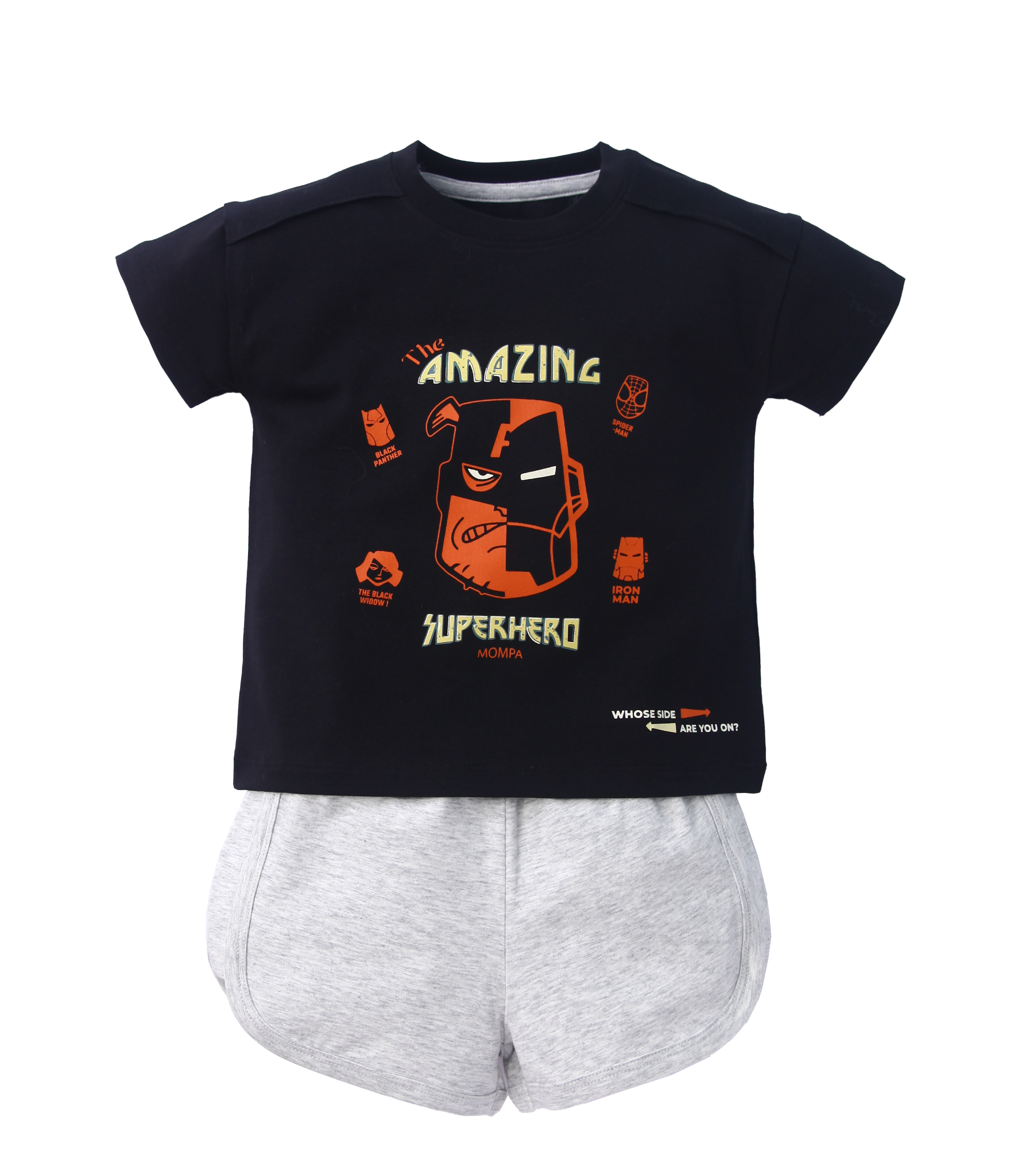 Bộ cộc tay cotton actif size 1-5y