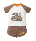 Bộ cộc tay cotton actif bé trai size 1-5y | MP481