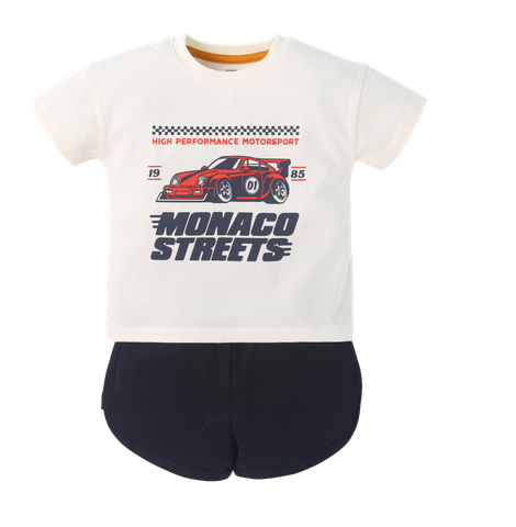 Bộ cộc tay cotton actif cho bé trai size 1-5y | MP482