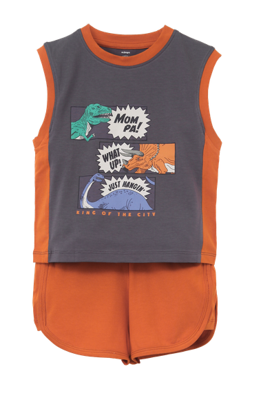 Bộ sát nách bé trai size 1-5y