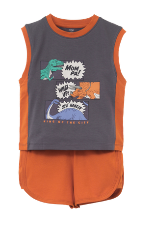 Bộ sát nách bé trai size 1-5y | MP483