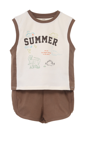 Bộ sát nách bé trai size 1-5y