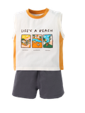 Bộ sát nách cotton actif cho bé trai size 1-5y | MP484
