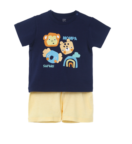 Bộ cộc tay modal bé trai size 6-48m | MP494