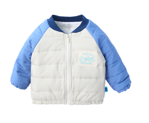 Áo khoác bomber phao trần bông 2 lớp lót cotton - 562 | size 1-5y