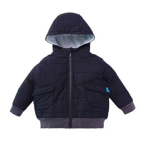 Áo khoác phao trần bông 2 lớp lót cotton - 563 | size 1-5y