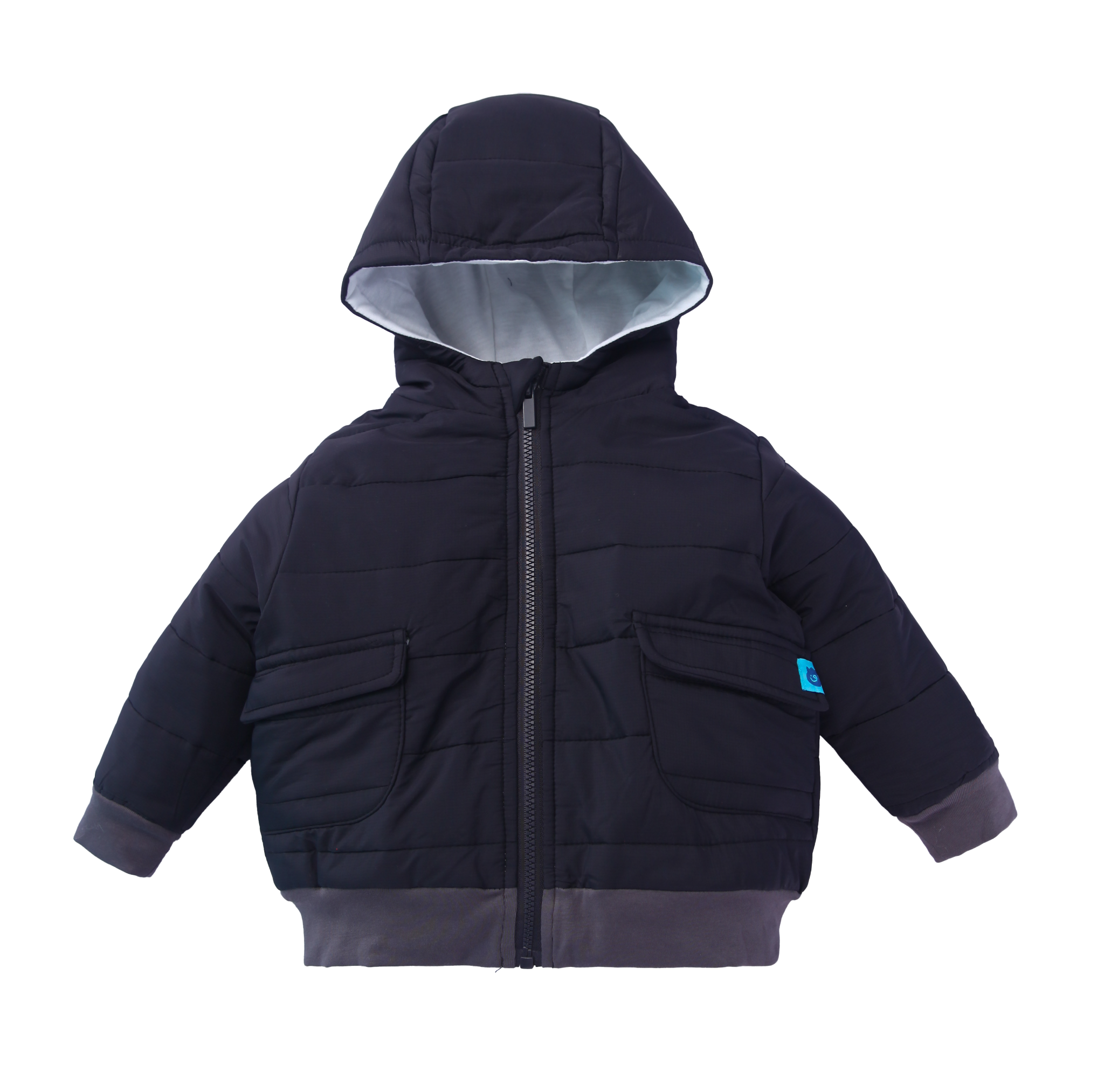 Áo khoác phao trần bông 2 lớp lót cotton - 563 | size 1-5y