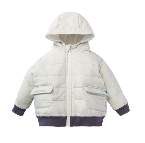 Áo khoác phao trần bông 2 lớp lót cotton - 563 | size 1-5y