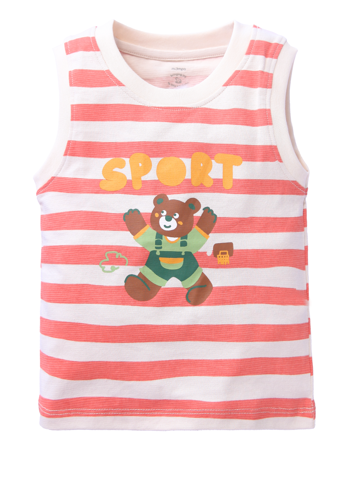 Áo sát nách cho bé - Cotton MP 666 | size từ 1-5y