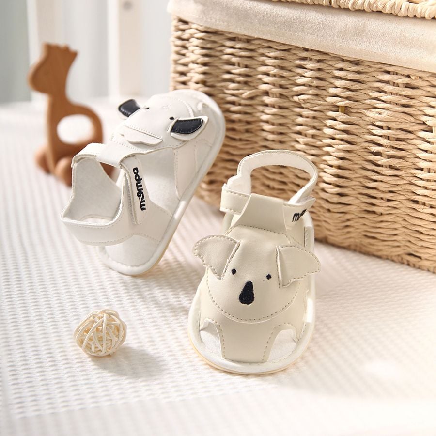 Dép tập đi bé trai & bé gái hình cừu và koala. Đế trống trượt