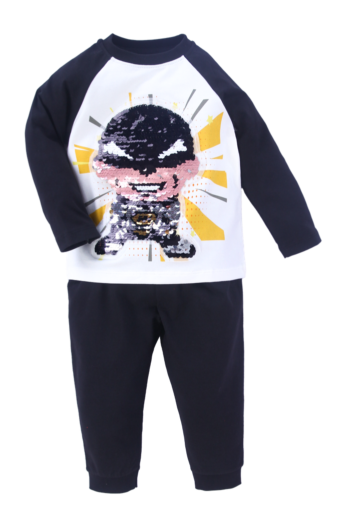 Bộ dài tay cotton actif – ảnh 1
