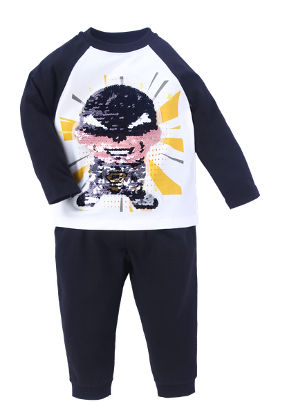 Bộ dài tay cotton actif