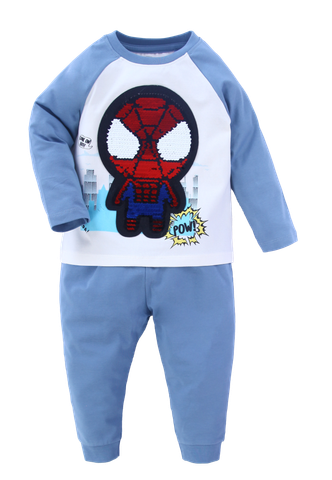 Bộ dài tay cotton actif - Cotton MP 850 | size từ 2-6y