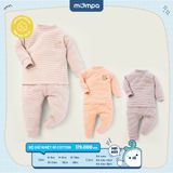 Bộ giữ nhiệt nỉ cotton - Cotton MP 855 | size từ 6-48m