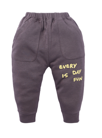 Quần nỉ cotton da cá - 873 | size 1-5y