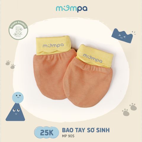 Bao tay sơ sinh bamboo