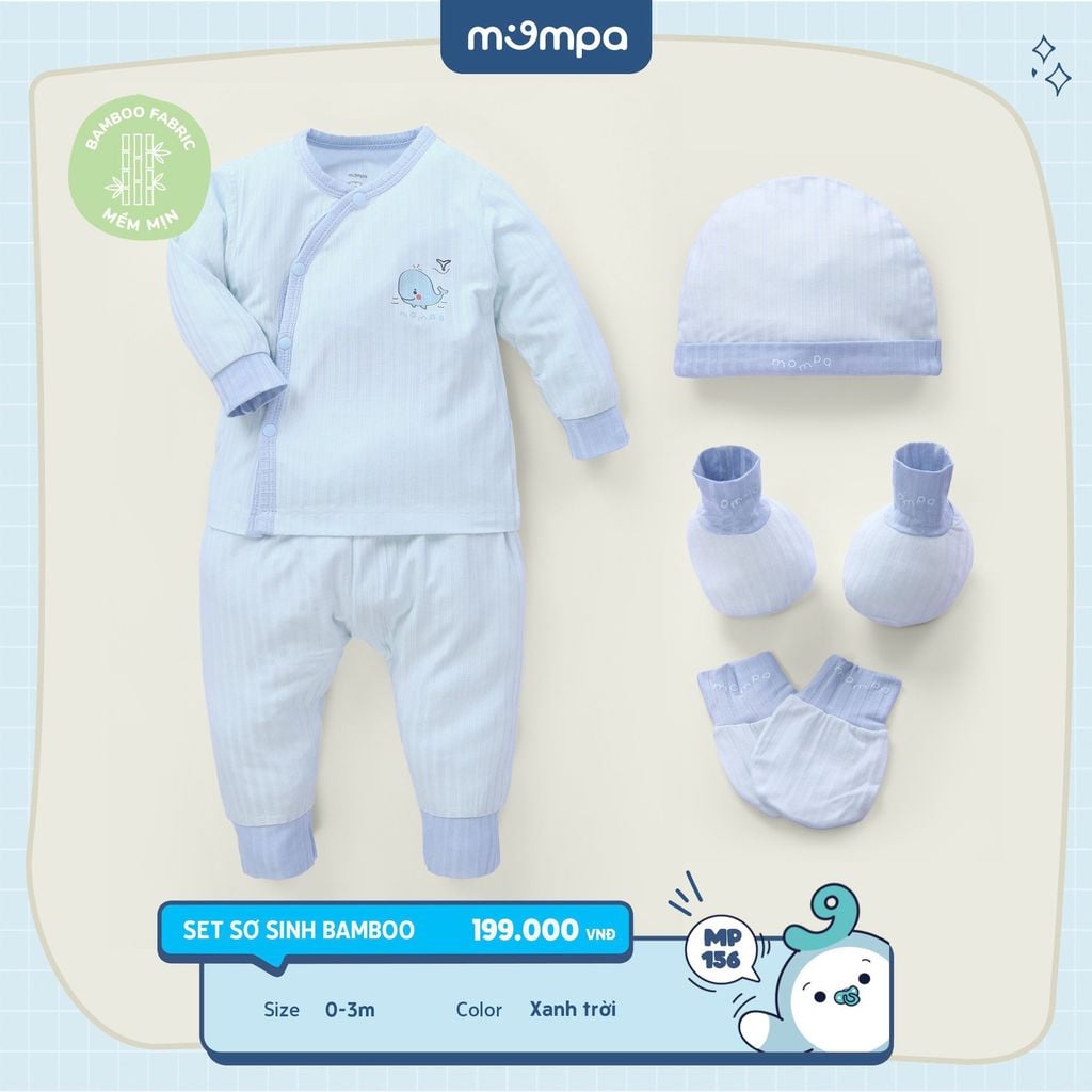 Set sơ sinh Bamboo – ảnh 1