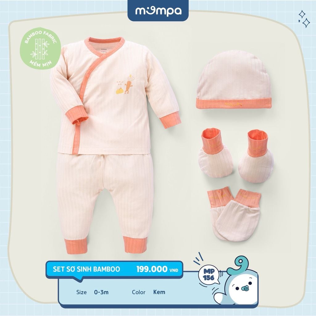 Set sơ sinh Bamboo – ảnh 2