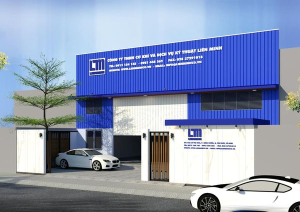  Nhà Xưởng Kết Hợp Văn Phòng Làm Việc Công Ty Liên Minh 