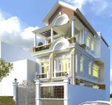  MẪU BIỆT THỰ TÂN CỔ ĐIỂN 3 TẦNG 8X20M TẠI THỦ ĐỨC 