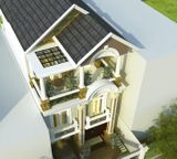  MẪU BIỆT THỰ TÂN CỔ ĐIỂN 3 TẦNG 8X20M TẠI THỦ ĐỨC 